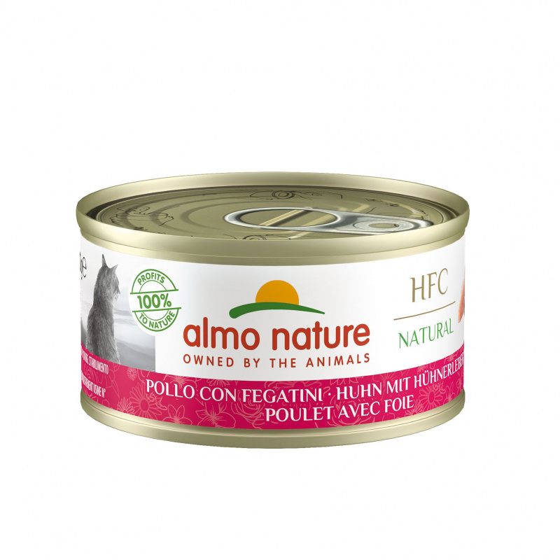 Almo HFC Natural Ad. Huhn&Leber 70g